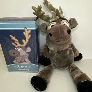 Scentsy Disney Sven Frozen II Scentsy Buddy Plush In Box No Scent 20”